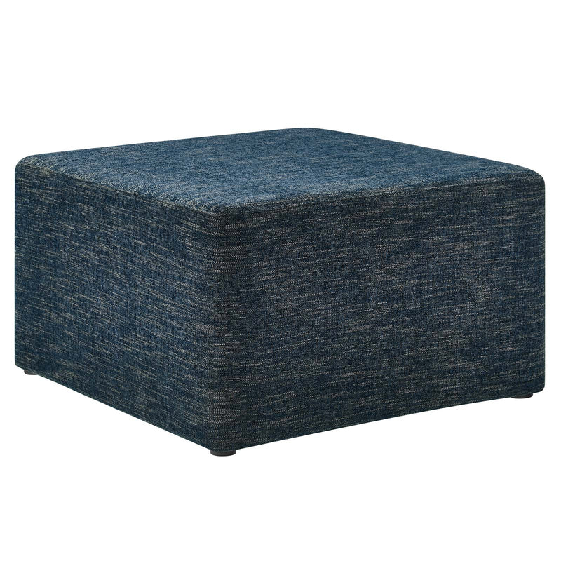 Callum Large 28" Square Woven Heathered Fabric Upholstered Ottoman By Modway - EEI-6642 | Ottomans | Modishstore - 2