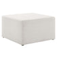 Callum Large 28" Square Woven Heathered Fabric Upholstered Ottoman By Modway - EEI-6642 | Ottomans | Modishstore - 9