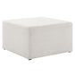 Callum Large 28" Square Woven Heathered Fabric Upholstered Ottoman By Modway - EEI-6642 | Ottomans | Modishstore - 9