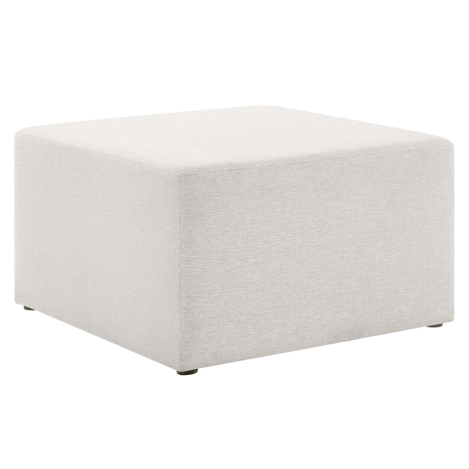 Callum Large 28" Square Woven Heathered Fabric Upholstered Ottoman By Modway - EEI-6642 | Ottomans | Modishstore - 9