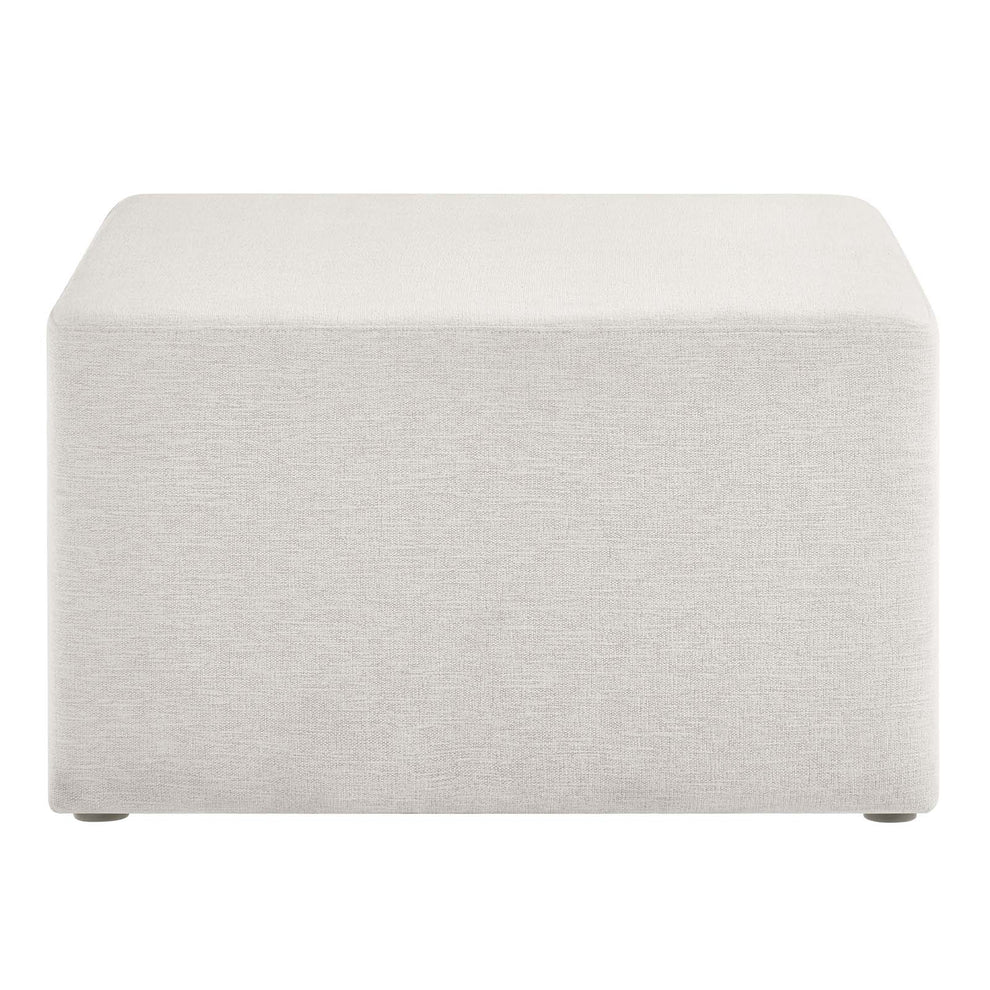 Callum Large 28" Square Woven Heathered Fabric Upholstered Ottoman By Modway - EEI-6642 | Ottomans | Modishstore - 10