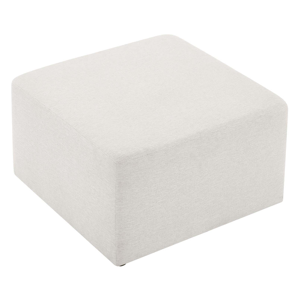 Callum Large 28" Square Woven Heathered Fabric Upholstered Ottoman By Modway - EEI-6642 | Ottomans | Modishstore - 11