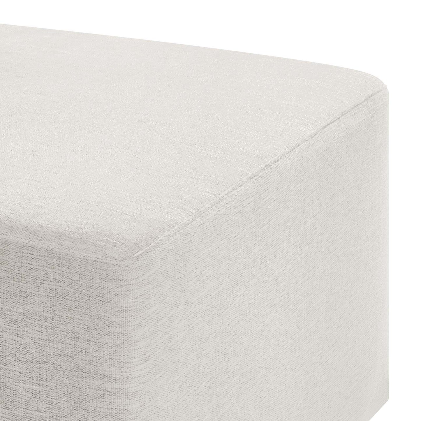 Callum Large 28" Square Woven Heathered Fabric Upholstered Ottoman By Modway - EEI-6642 | Ottomans | Modishstore - 12