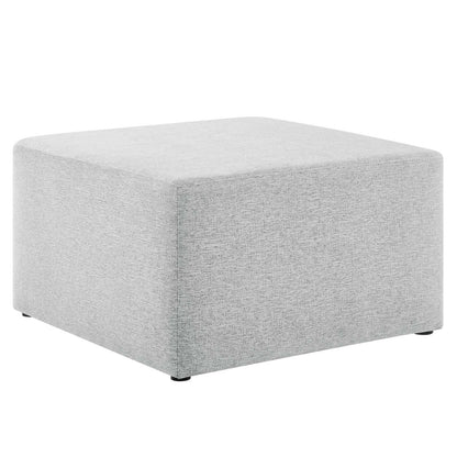 Callum Large 28" Square Woven Heathered Fabric Upholstered Ottoman By Modway - EEI-6642 | Ottomans | Modishstore - 17