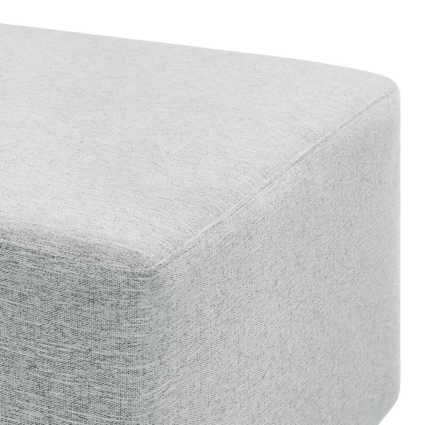 Callum Large 28" Square Woven Heathered Fabric Upholstered Ottoman By Modway - EEI-6642 | Ottomans | Modishstore - 20