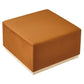 Tilden Large 28" Square Performance Velvet Upholstered Ottoman By Modway - EEI-6643 | Ottomans | Modishstore - 27