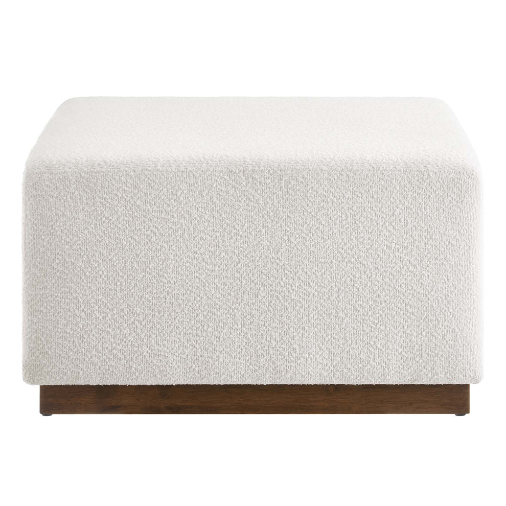 Tilden Large 28" Square Boucle Upholstered Ottoman By Modway - EEI-6644 | Ottomans | Modishstore - 3