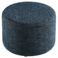 Callum Large 23" Round Woven Heathered Fabric Upholstered Ottoman By Modway - EEI-6645 | Ottomans | Modishstore - 3
