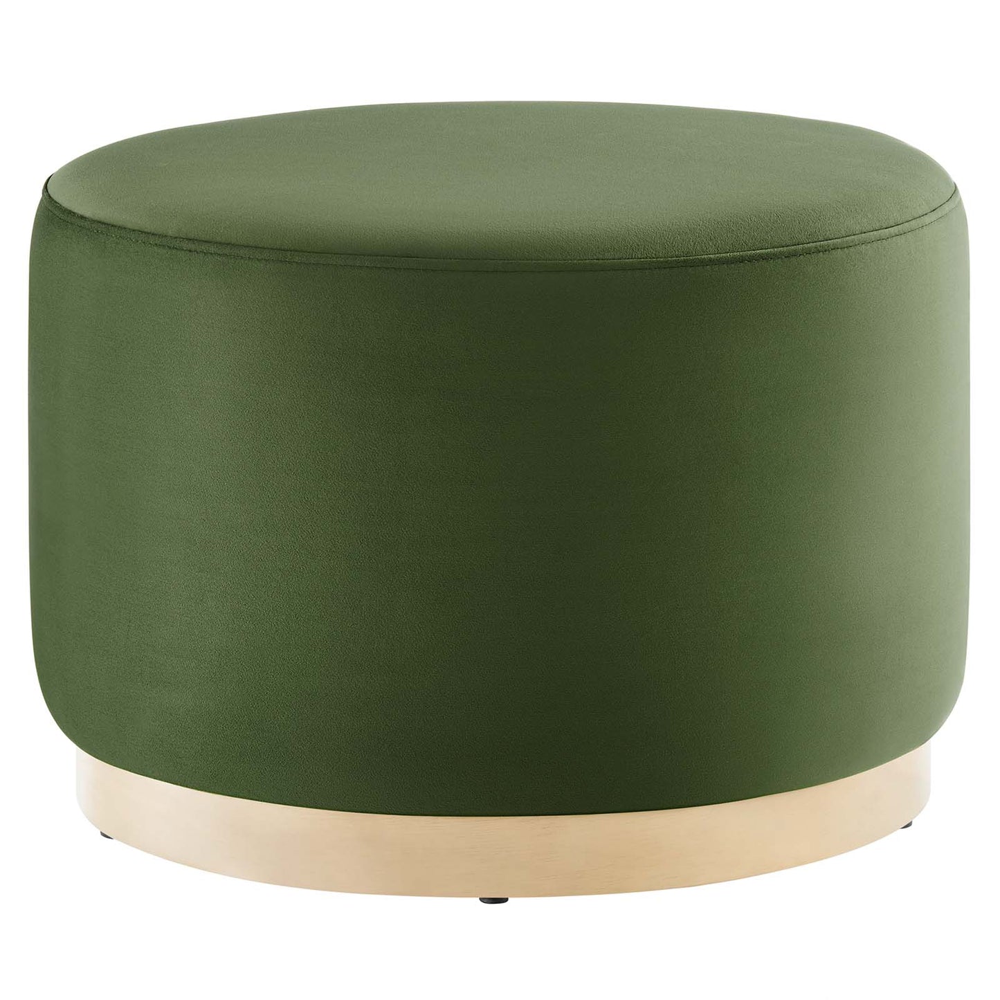 Tilden Large 23" Round Performance Velvet Upholstered Ottoman By Modway - EEI-6646 | Ottomans | Modishstore - 17