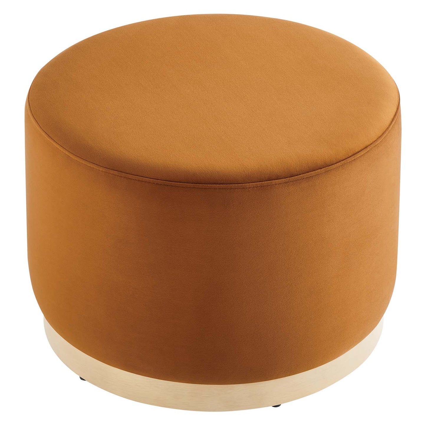Tilden Large 23" Round Performance Velvet Upholstered Ottoman By Modway - EEI-6646 | Ottomans | Modishstore - 26