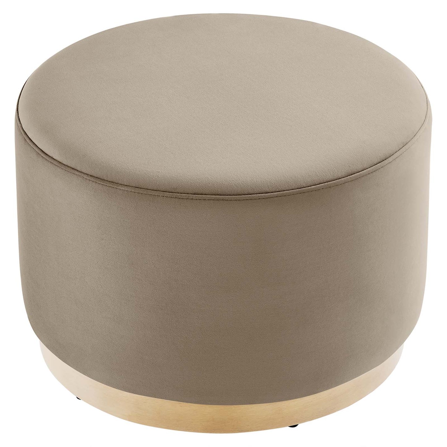 Tilden Large 23" Round Performance Velvet Upholstered Ottoman By Modway - EEI-6646 | Ottomans | Modishstore - 34