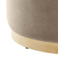 Tilden Large 23" Round Performance Velvet Upholstered Ottoman By Modway - EEI-6646 | Ottomans | Modishstore - 35