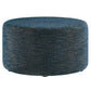 Callum Large 29" Round Woven Heathered Fabric Upholstered Ottoman By Modway - EEI-6647 | Ottomans | Modishstore - 2