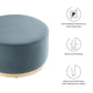 Tilden Large 29" Round Performance Velvet Upholstered Ottoman By Modway - EEI-6648 | Ottomans | Modishstore - 11