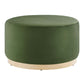 Tilden Large 29" Round Performance Velvet Upholstered Ottoman By Modway - EEI-6648 | Ottomans | Modishstore - 15