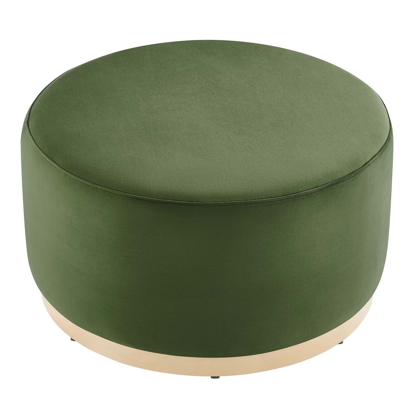 Tilden Large 29" Round Performance Velvet Upholstered Ottoman By Modway - EEI-6648 | Ottomans | Modishstore - 16
