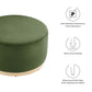 Tilden Large 29" Round Performance Velvet Upholstered Ottoman By Modway - EEI-6648 | Ottomans | Modishstore - 18