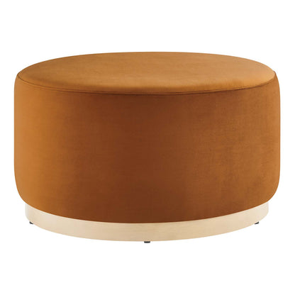 Tilden Large 29" Round Performance Velvet Upholstered Ottoman By Modway - EEI-6648 | Ottomans | Modishstore - 22