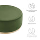 Tilden Large 38" Round Performance Velvet Upholstered Ottoman By Modway - EEI-6650 | Ottomans | Modishstore - 18