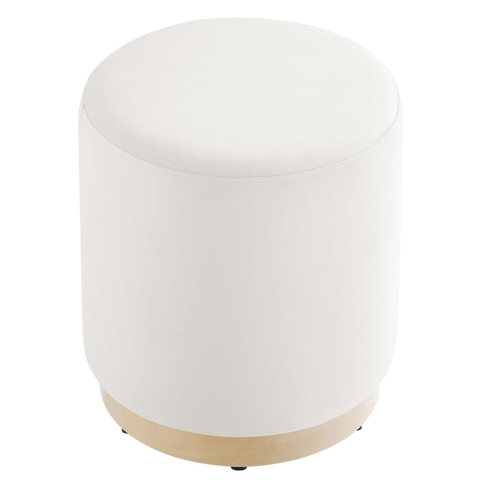 Tilden 16" Round Performance Velvet Upholstered Ottoman By Modway - EEI-6652 | Ottomans | Modishstore - 3