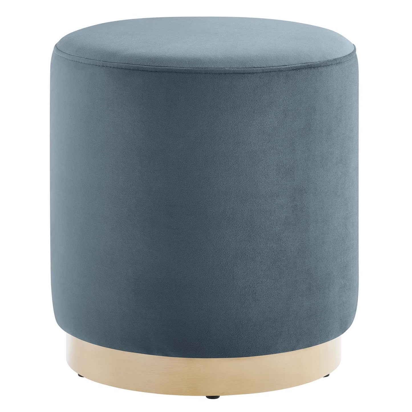 Tilden 16" Round Performance Velvet Upholstered Ottoman By Modway - EEI-6652 | Ottomans | Modishstore - 9