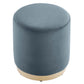 Tilden 16" Round Performance Velvet Upholstered Ottoman By Modway - EEI-6652 | Ottomans | Modishstore - 10