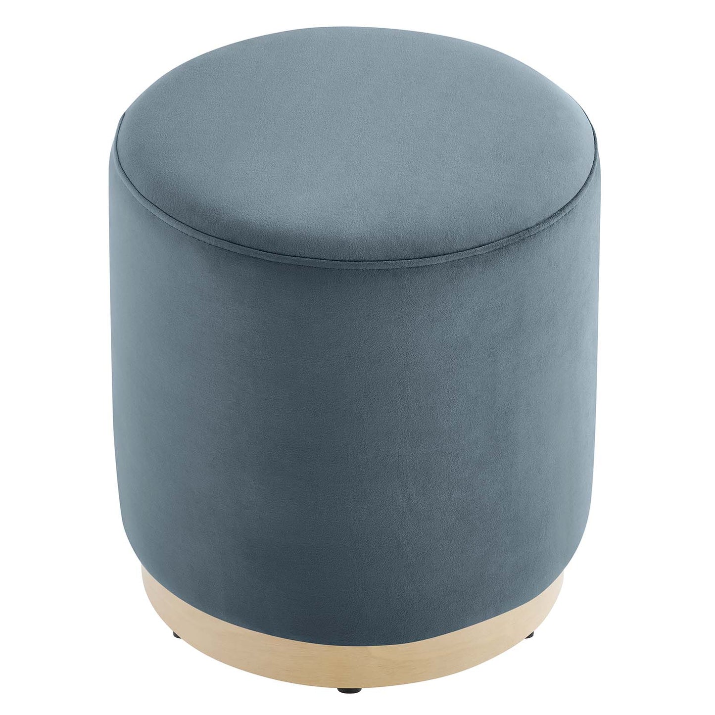 Tilden 16" Round Performance Velvet Upholstered Ottoman By Modway - EEI-6652 | Ottomans | Modishstore - 10