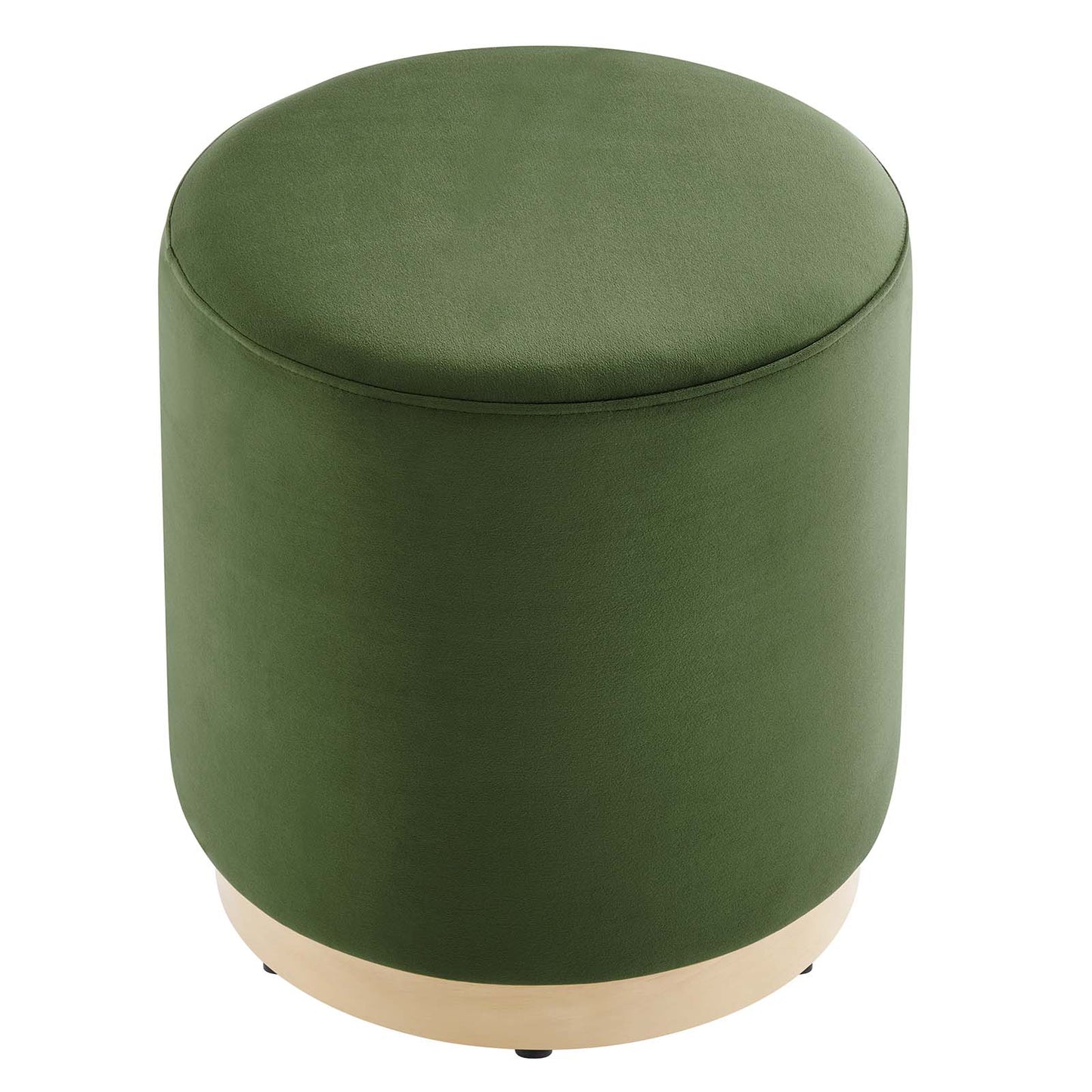 Tilden 16" Round Performance Velvet Upholstered Ottoman By Modway - EEI-6652 | Ottomans | Modishstore - 18