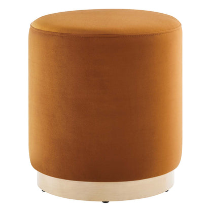 Tilden 16" Round Performance Velvet Upholstered Ottoman By Modway - EEI-6652 | Ottomans | Modishstore - 25