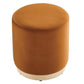 Tilden 16" Round Performance Velvet Upholstered Ottoman By Modway - EEI-6652 | Ottomans | Modishstore - 26