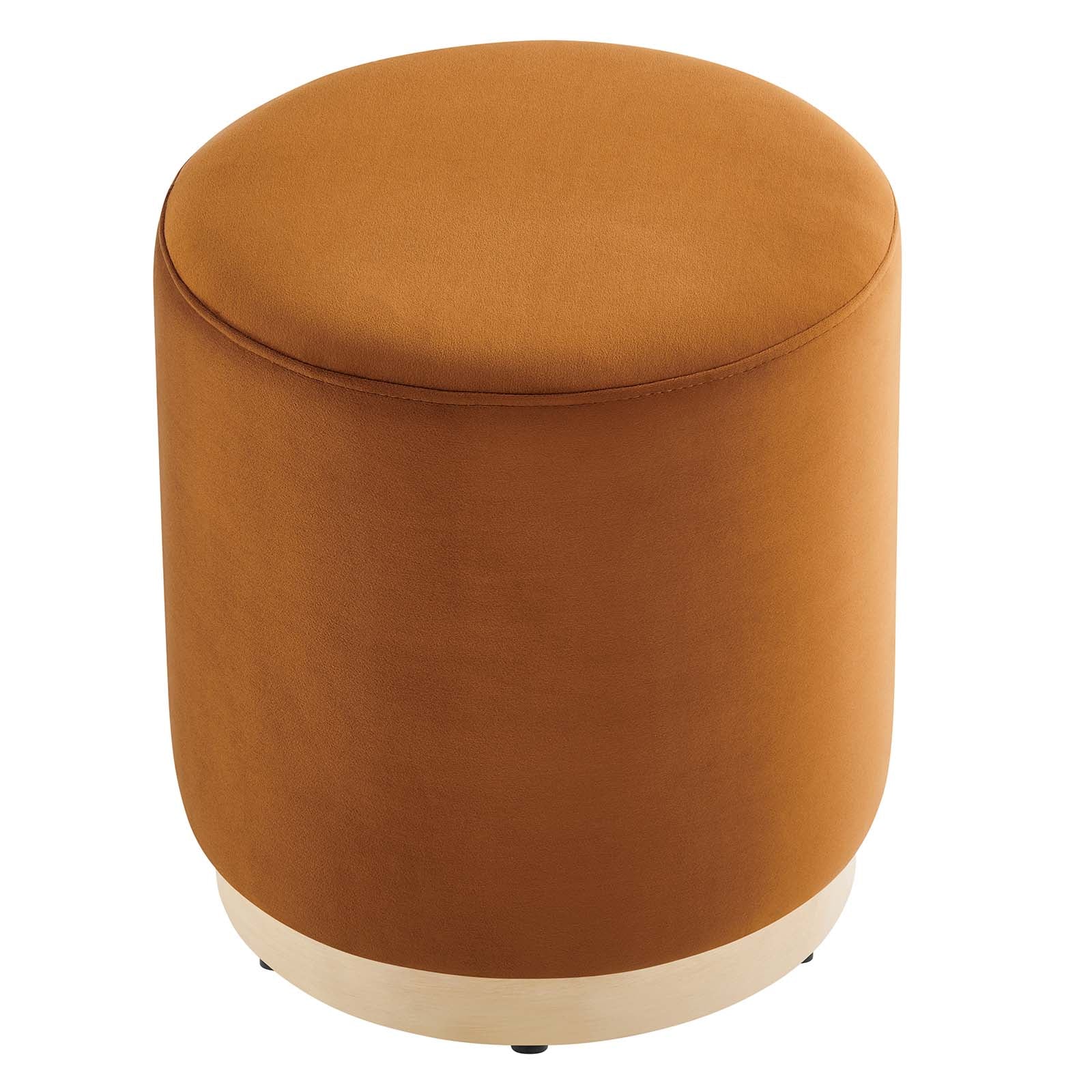 Tilden 16" Round Performance Velvet Upholstered Ottoman By Modway - EEI-6652 | Ottomans | Modishstore - 26