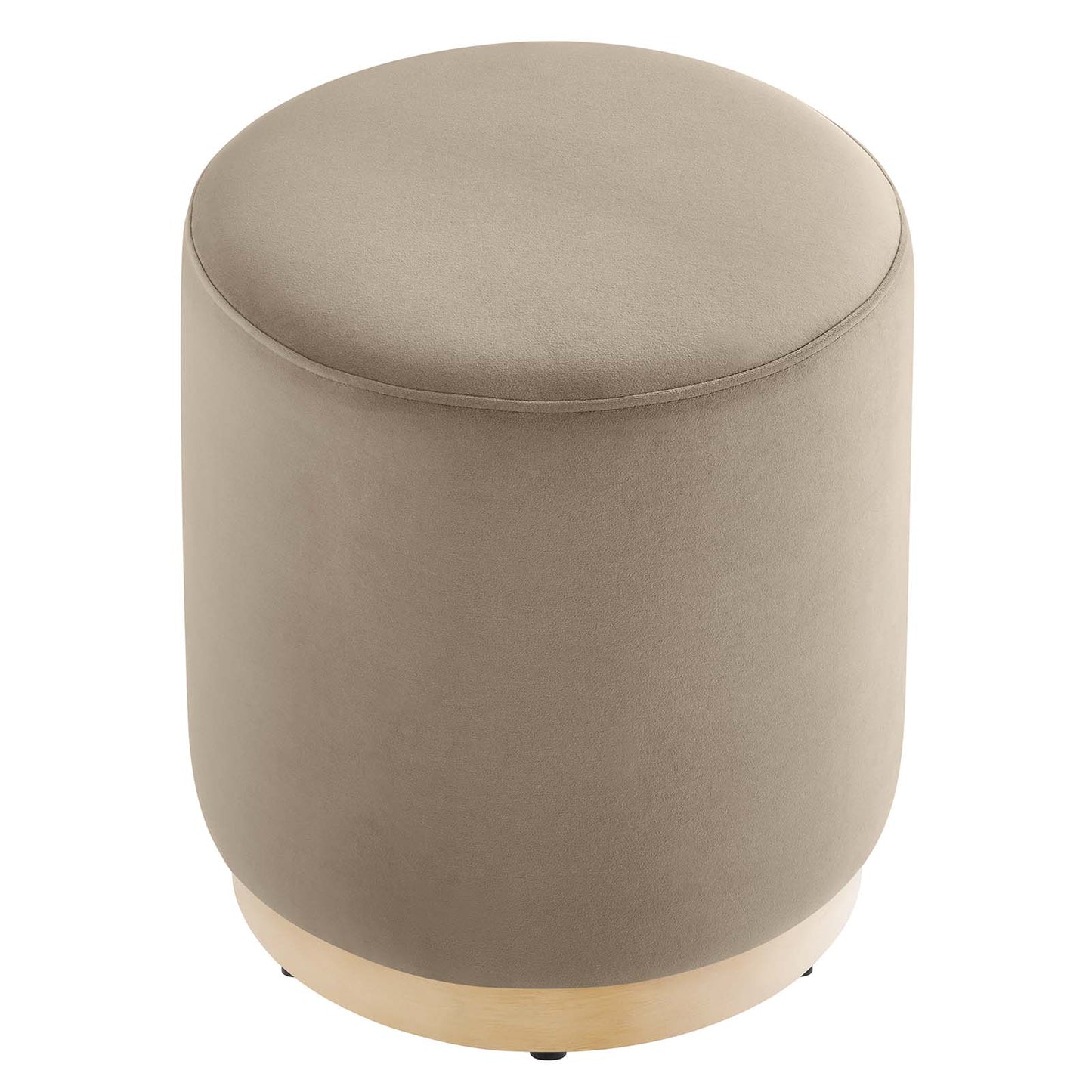 Tilden 16" Round Performance Velvet Upholstered Ottoman By Modway - EEI-6652 | Ottomans | Modishstore - 34