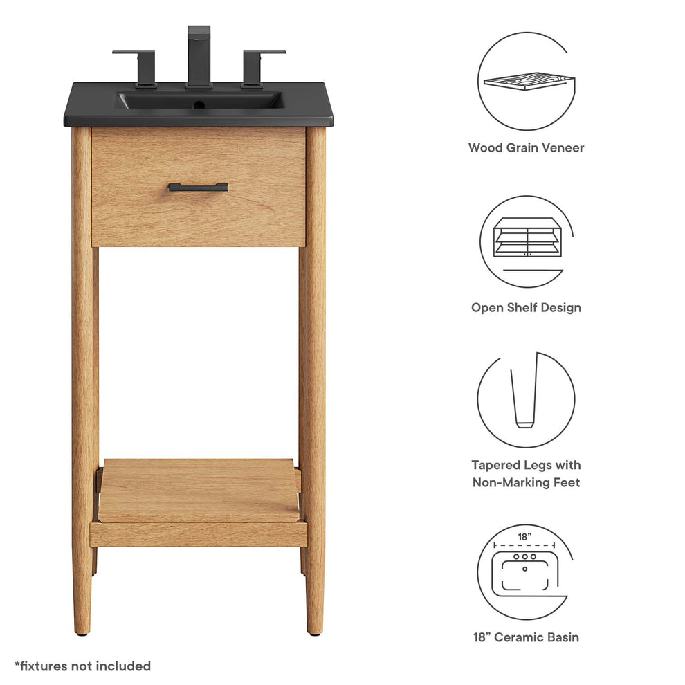 Zaire 18" Bathroom Vanity By Modway - EEI-6659 | Bathroom Accessories | Modishstore - 6