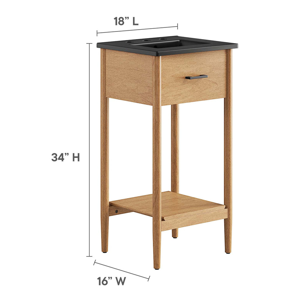 Zaire 18" Bathroom Vanity By Modway - EEI-6659 | Bathroom Accessories | Modishstore - 7