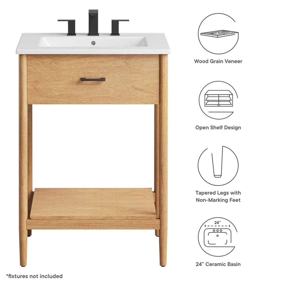 Zaire 24" Bathroom Vanity By Modway - EEI-6660 | Bathroom Accessories | Modishstore - 6