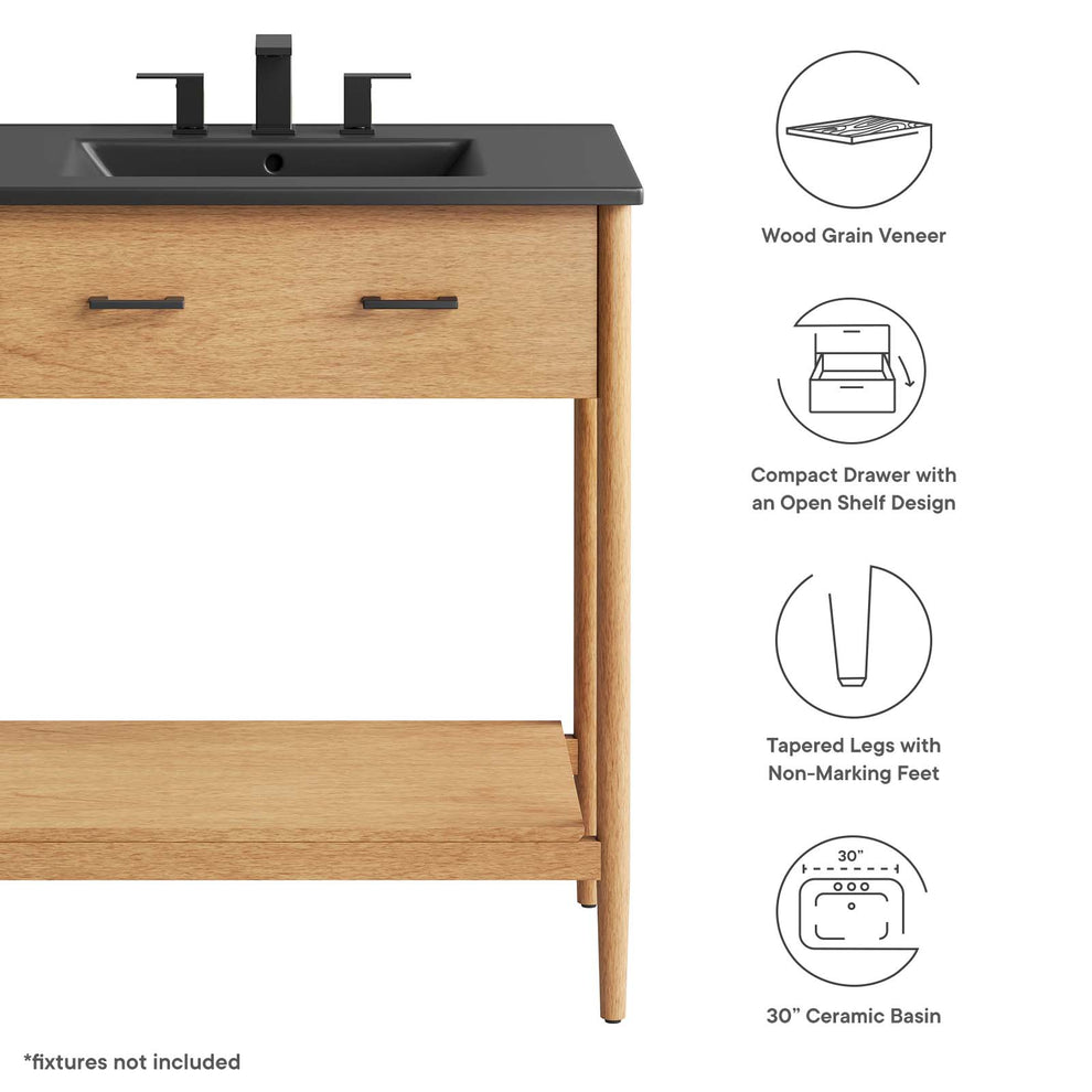 Zaire 30" Bathroom Vanity By Modway - EEI-6663 | Bathroom Accessories | Modishstore - 8