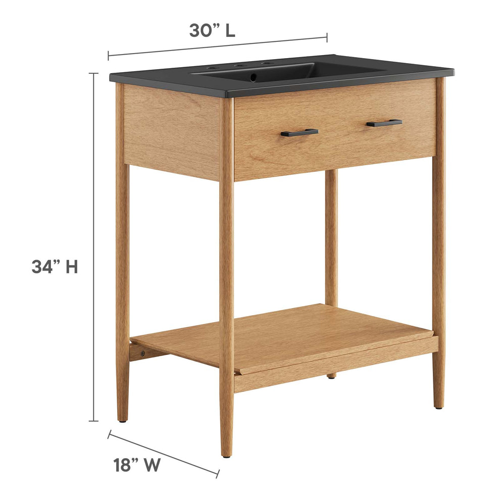 Zaire 30" Bathroom Vanity By Modway - EEI-6663 | Bathroom Accessories | Modishstore - 9