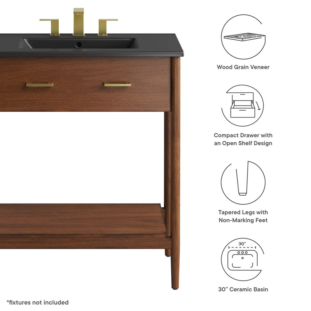 Zaire 30" Bathroom Vanity By Modway - EEI-6663 | Bathroom Accessories | Modishstore - 17