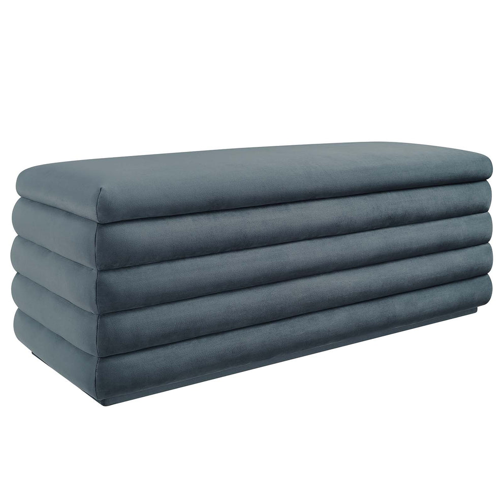 Mezzo Upholstered Performance Velvet Storage Bench By Modway - EEI-6664 | Benches | Modishstore - 11