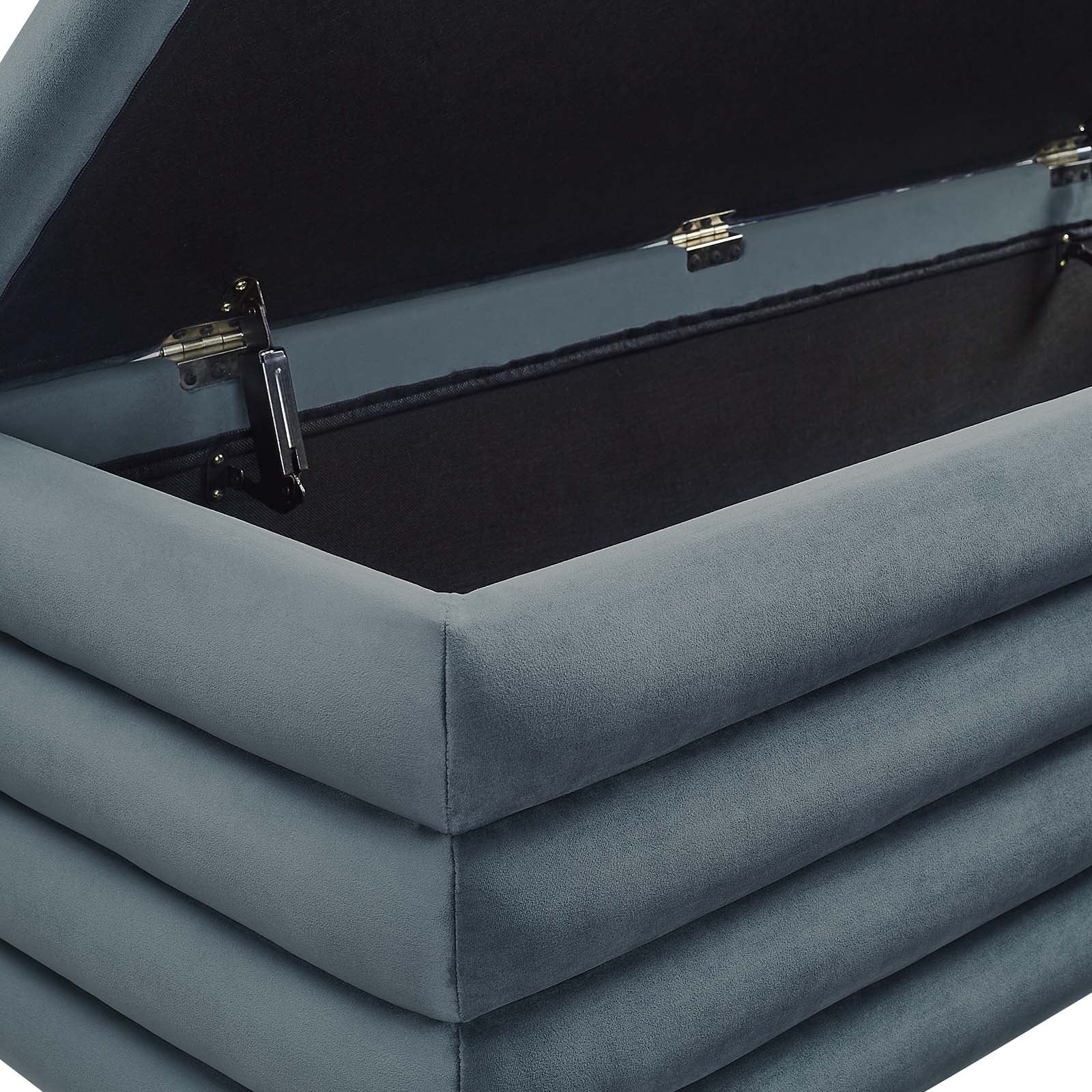 Mezzo Upholstered Performance Velvet Storage Bench By Modway - EEI-6664 | Benches | Modishstore - 17