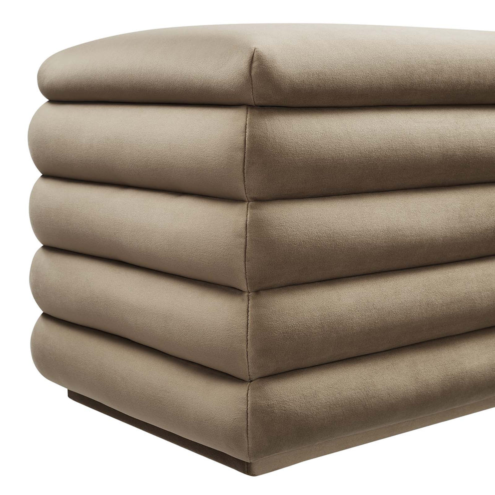 Mezzo Upholstered Performance Velvet Storage Bench By Modway - EEI-6664 | Benches | Modishstore - 28