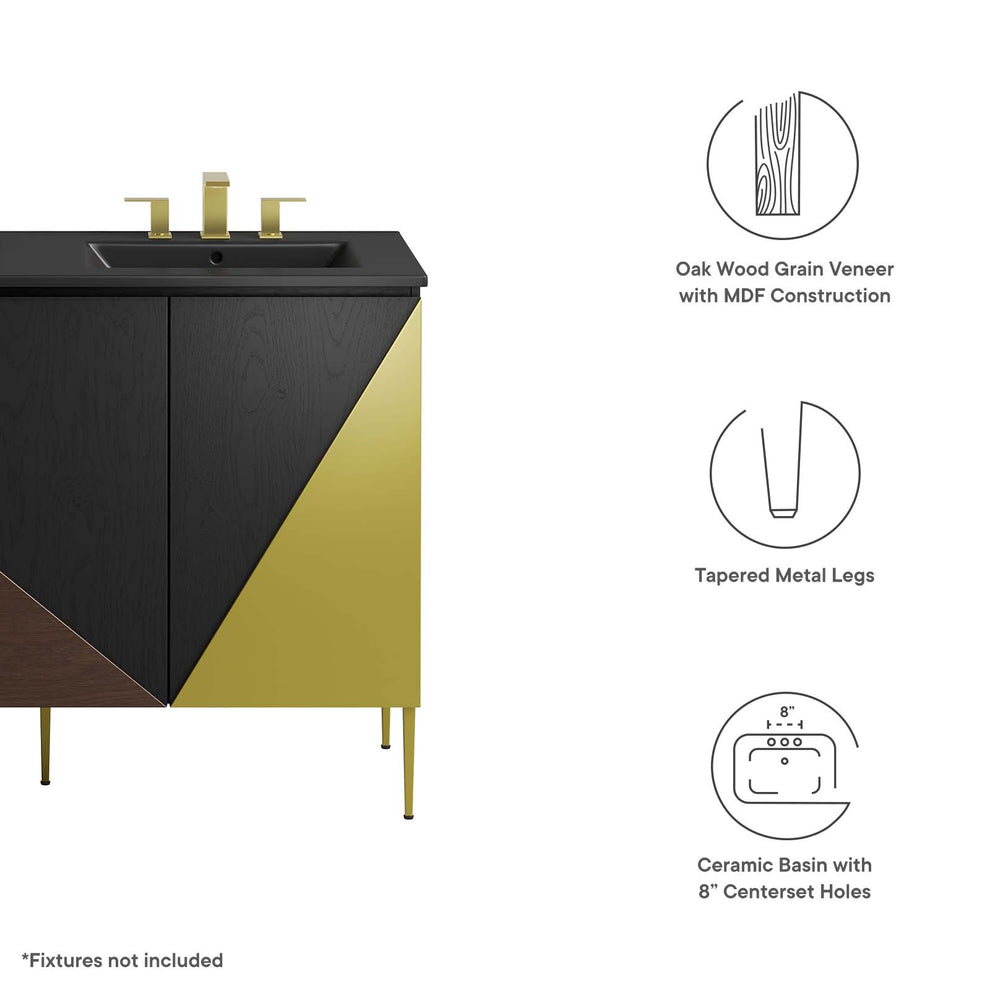 Alchemist 48" Double Sink Bathroom Vanity By Modway - EEI-6667 | Bathroom Accessories | Modishstore - 6