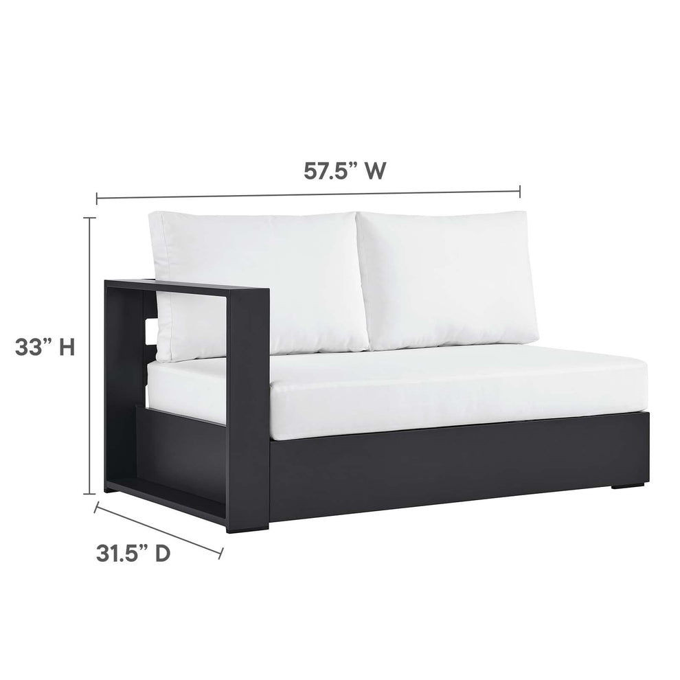Tahoe Outdoor Patio Powder-Coated Aluminum 3-Piece Sectional Sofa Set By Modway - EEI-6668 | Outdoor Sofas, Loveseats & Sectionals | Modishstore - 20