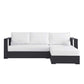 Tahoe Outdoor Patio Powder-Coated Aluminum 2-Piece Right-Facing Chaise Sectional Sofa Set By Modway - EEI-6669 | Outdoor Sofas, Loveseats & Sectionals | Modishstore - 16