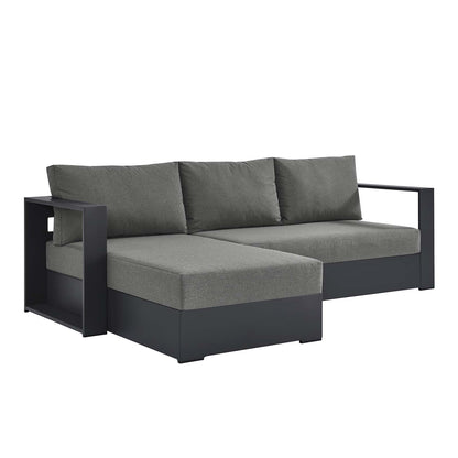 Tahoe Outdoor Patio Powder-Coated Aluminum 2-Piece Left-Facing Chaise Sectional Sofa Set By Modway - EEI-6670 | Outdoor Sofas, Loveseats & Sectionals | Modishstore - 2