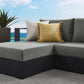 Tahoe Outdoor Patio Powder-Coated Aluminum 2-Piece Left-Facing Chaise Sectional Sofa Set By Modway - EEI-6670 | Outdoor Sofas, Loveseats & Sectionals | Modishstore - 7