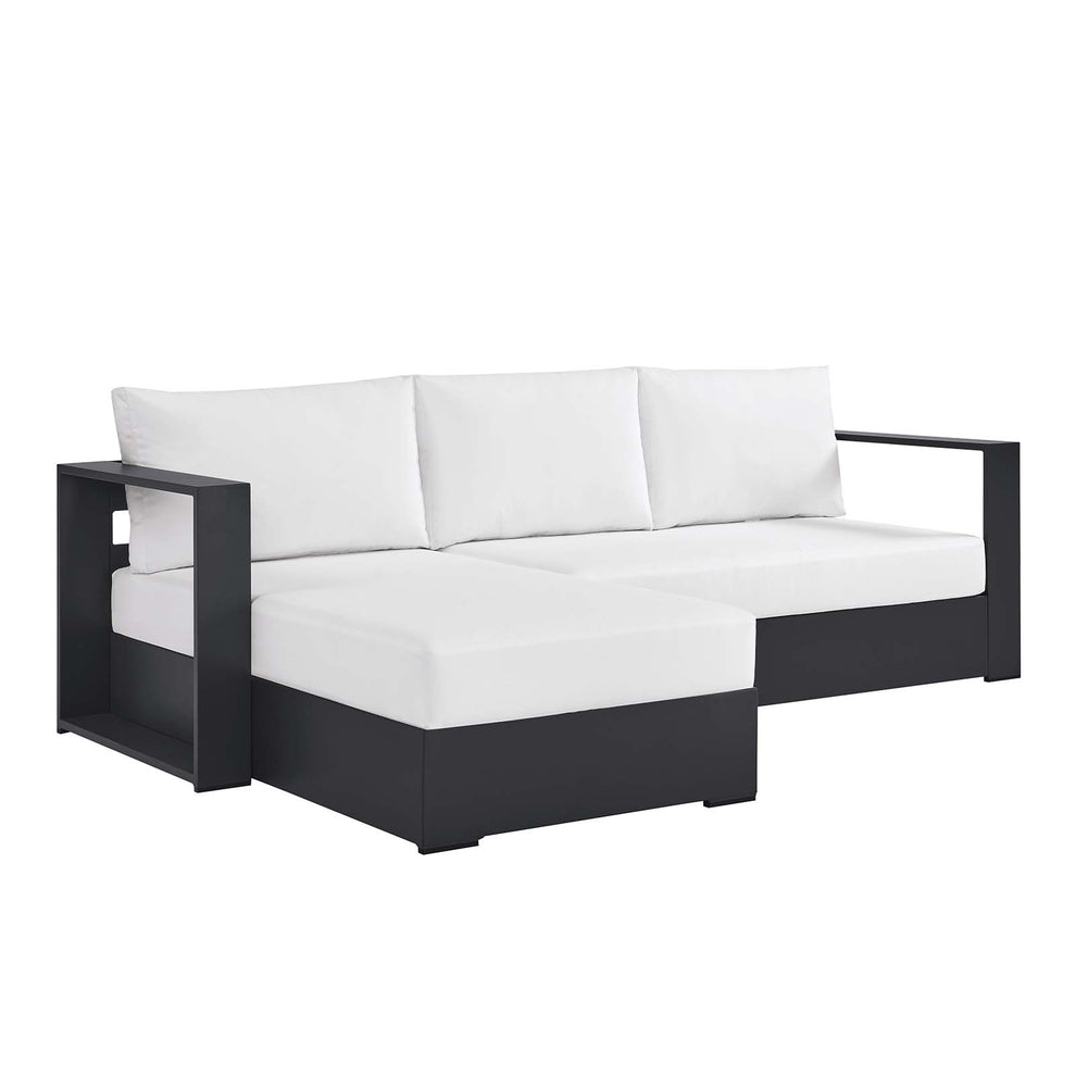 Tahoe Outdoor Patio Powder-Coated Aluminum 2-Piece Left-Facing Chaise Sectional Sofa Set By Modway - EEI-6670 | Outdoor Sofas, Loveseats & Sectionals | Modishstore - 15
