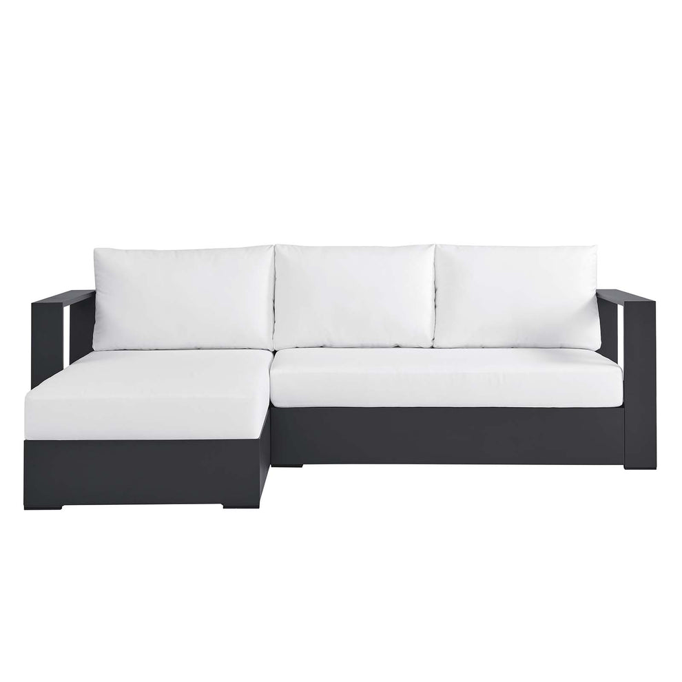 Tahoe Outdoor Patio Powder-Coated Aluminum 2-Piece Left-Facing Chaise Sectional Sofa Set By Modway - EEI-6670 | Outdoor Sofas, Loveseats & Sectionals | Modishstore - 16