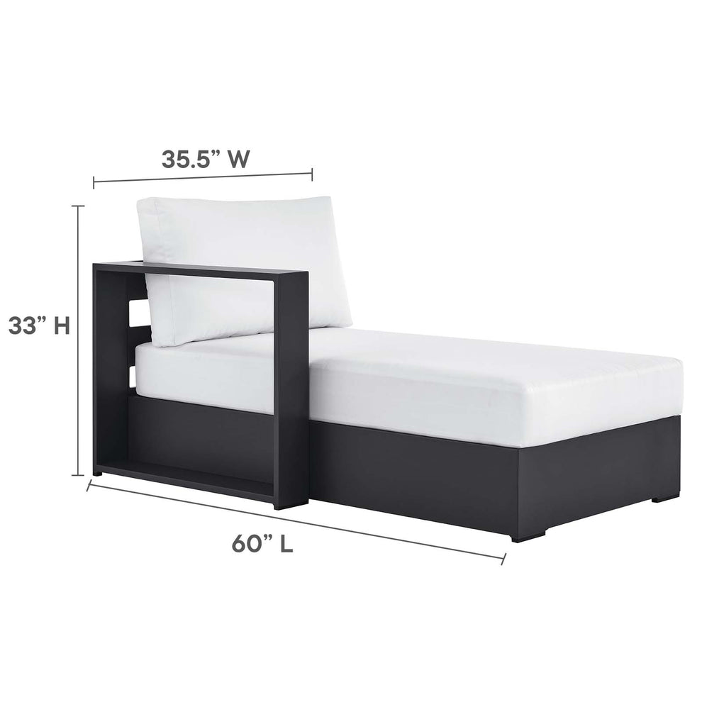 Tahoe Outdoor Patio Powder-Coated Aluminum 2-Piece Left-Facing Chaise Sectional Sofa Set By Modway - EEI-6670 | Outdoor Sofas, Loveseats & Sectionals | Modishstore - 18