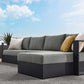 Tahoe Outdoor Patio Powder-Coated Aluminum 3-Piece Right-Facing Chaise Sectional Sofa Set By Modway - EEI-6671 | Outdoor Sofas, Loveseats & Sectionals | Modishstore - 8
